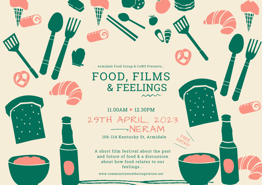 EVENT: Food, Films and Feelings